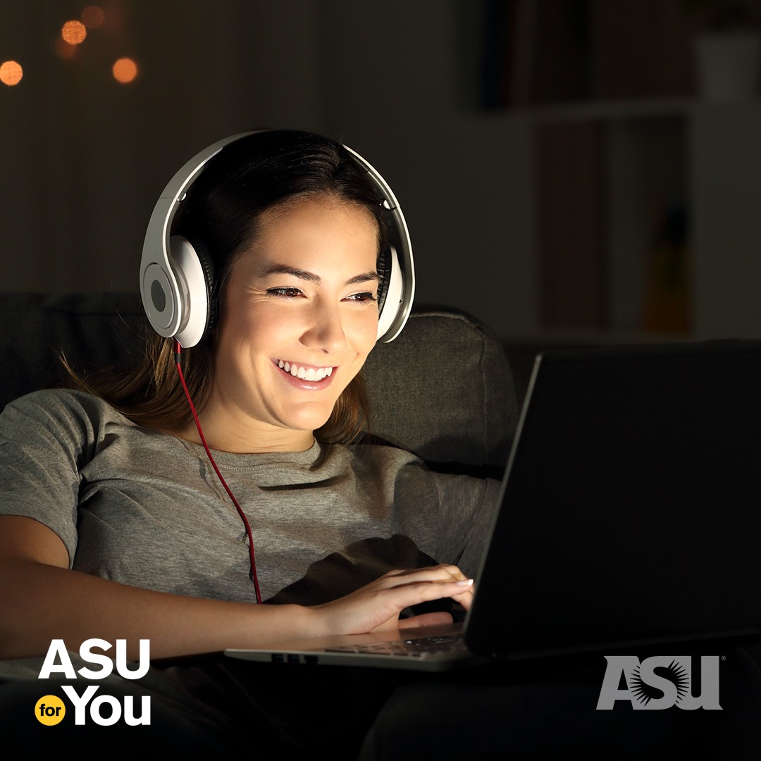 chương trình online của trường ASU được đánh giá cao. 