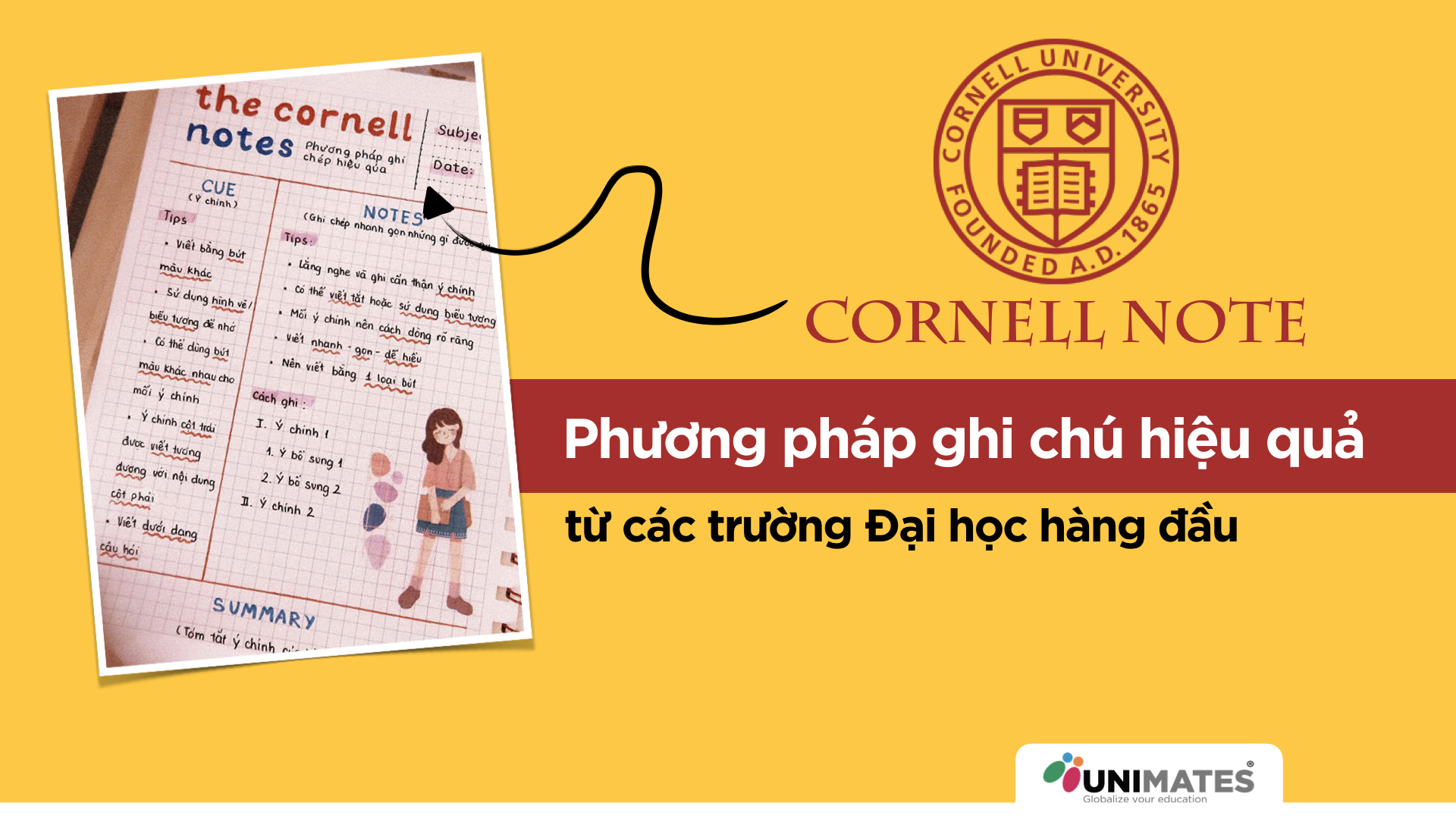 Cornell Note – Ghi chú hiệu quả giúp tối ưu kết quả học tập